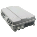 19'' 2U ftth terminal box / 24 port optical fiber distribution box / outdoor ftth 24 core fiber optic distribution box